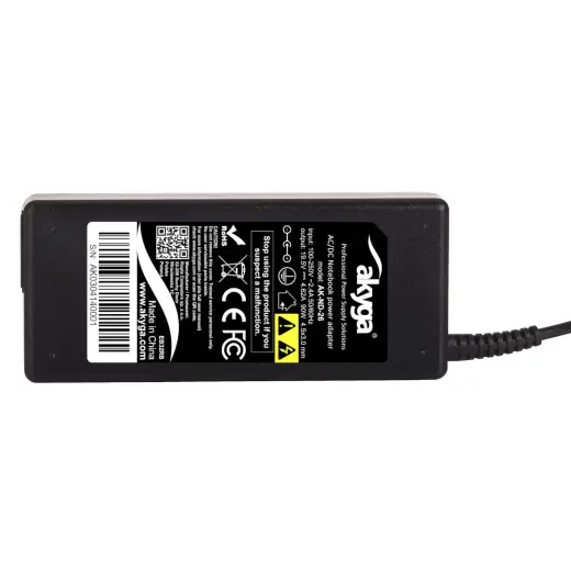 Notebook power supply Akyga AK-ND-26 19.5V | 4.62A 90W 4.5 x 3.0 mm + pin HP 1.2m Foto 6