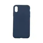 Matt TPU case for Motorola Moto E22 / E22i dark blue Фото num