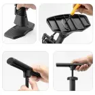 Wozinsky WPR-02 Floor Bicycle Pump - Black Foto 6