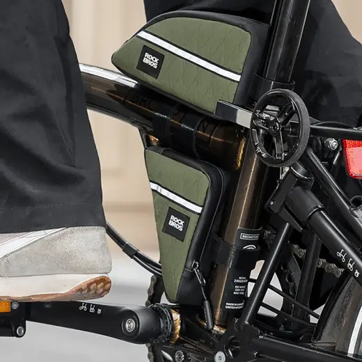Rockbros Triangle Bike Frame Bag 0.3l - Black Фото num