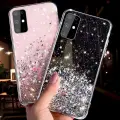 Fusion glue glitter silikona aizsargapvalks Apple iPhone 13 melns Foto 2