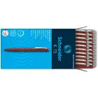 Lodīšu pildspalva SCHNEIDER K15, sarkans korpuss, sarkana tinte Photo