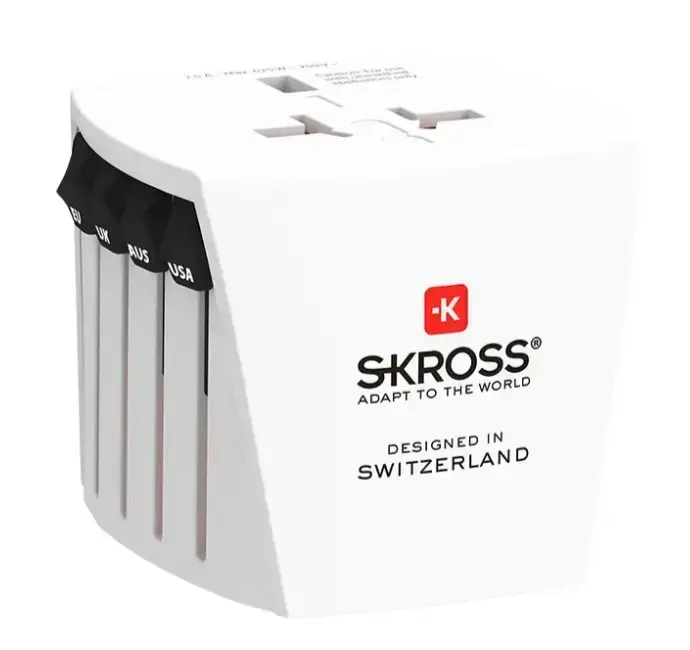 Ceļojuma adapteris: MUV MICRO SKROSS 250V 2.5A MUV MICRO SKROSS 250V 2.5A no pasaules uz Eiropu