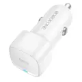 Borofone Car charger BZ34A Cloud - Type C - PD 20W white Foto 1
