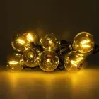 Forever Light LED Solar Garland SUNARI FLS-125 5,5m + 10 bulbs gold G40 IP44 Photo