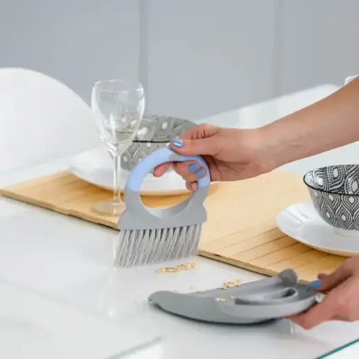 Table dustpan with brush BACTERIA STOP Photo