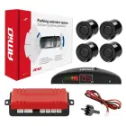 Parking assistant system LED 4 sensor black — Photo 1
