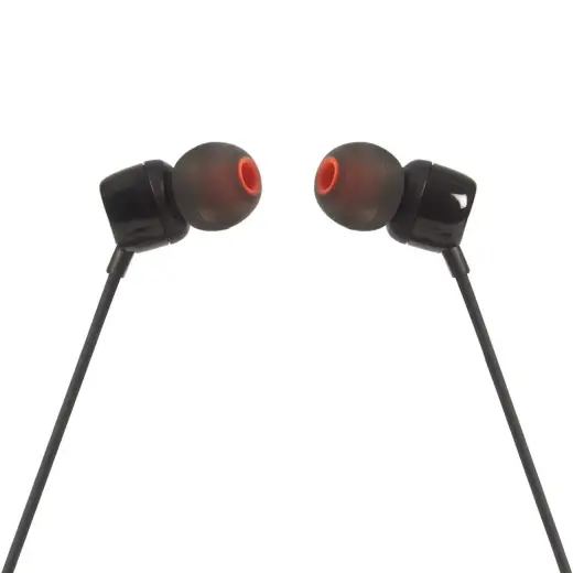 JBL Tune 160 in-ear headphones, 3.5mm mini jack with remote control - black Foto 9