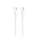 Riversong cable Lotus 08 USB-C - USB-C 1,0m 3A light grey CT76 Photo