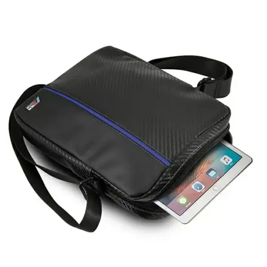 Torba BMW BMTB10CAPNBK Tablet 10" Carbon | Blue Stripe Фото num