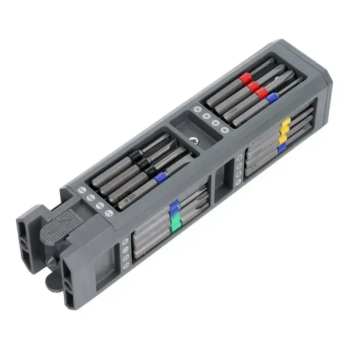 Set of service screwdrivers, 30-in-1 aluminum bits Foto 6