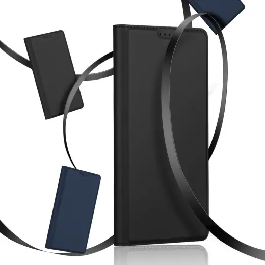 Dux Ducis Skin Pro Case Realme 11 Flip Card Wallet Stand Black Foto 4