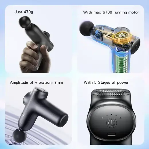 Yesido Massager MG01 Massage Gun black Фото num