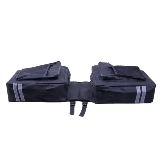 Double bike pannier for the carrier Forever Outdoo black Фото num