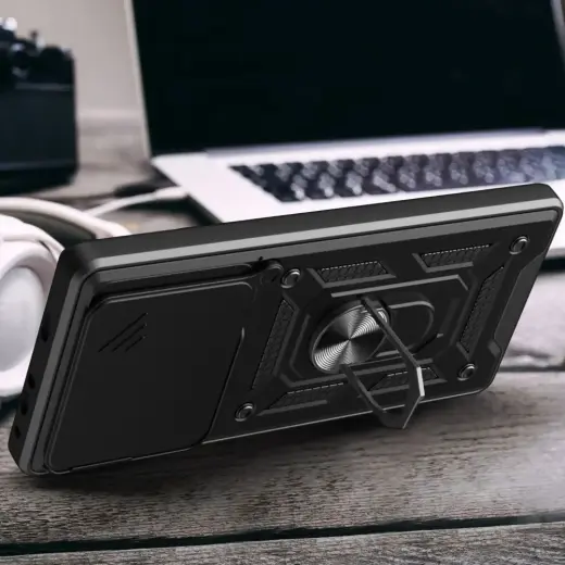 TECH-PROTECT CAMSHIELD PRO XIAOMI REDMI NOTE 15 PRO 5G MATTE BLACK Foto 5