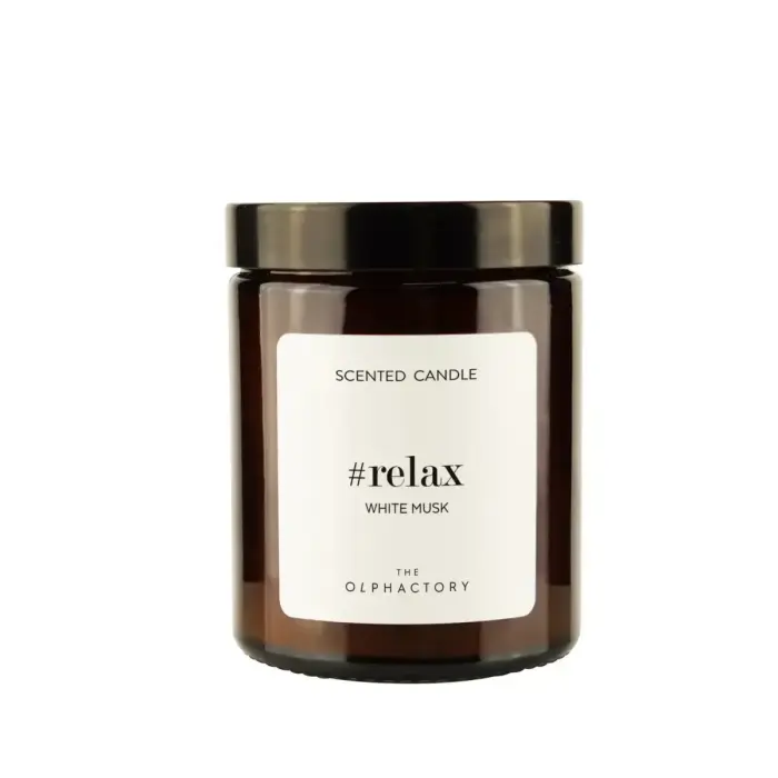 The Olphactory, Relax White Musk, Scented Candle, 135 g