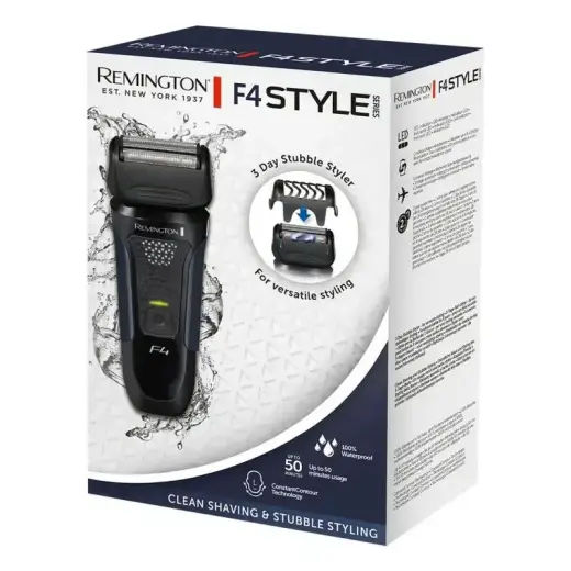 Remington Shaver F4 Style Series Wet & Dry black blue (F4002) Foto 5