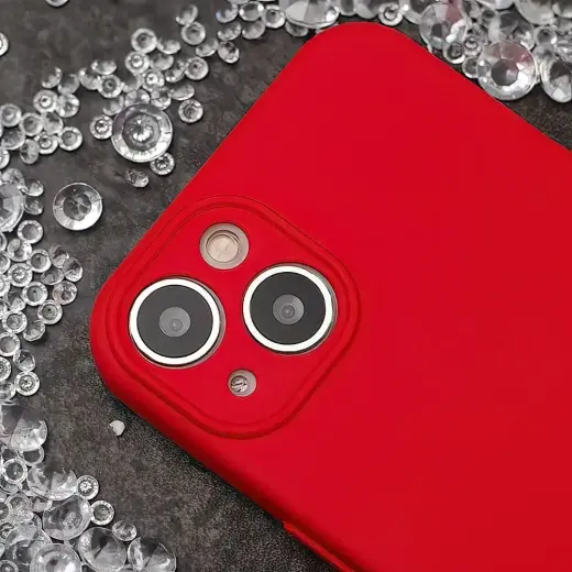 Silicon case for Samsung Galaxy M35 5G red Фото num