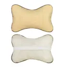 Car headrest pillow beige Foto 2