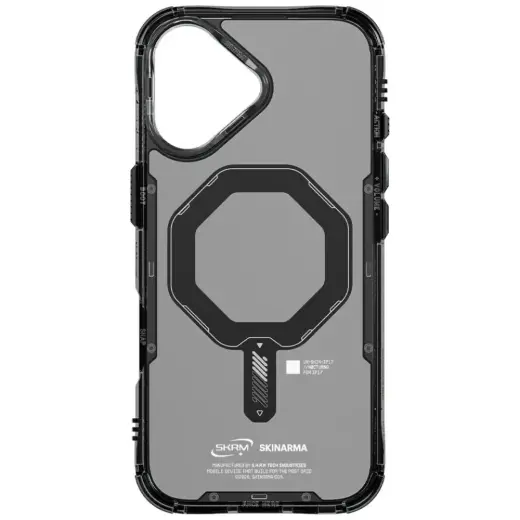 Skinarma Saido Case for iPhone 17 Magnetic Charging Black Foto 4