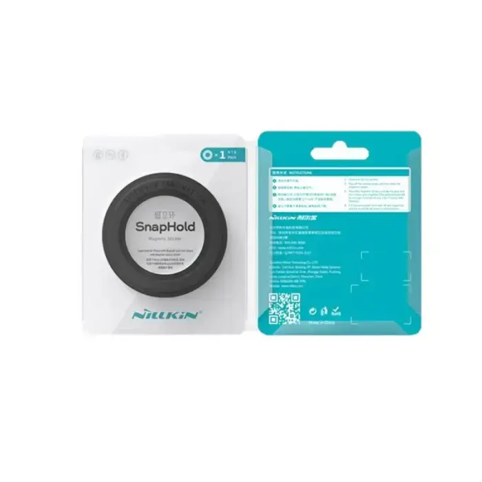 NILLKIN SNAPHOLD MAGNETIC STICKER (MAGSAFE) BLACK Photo