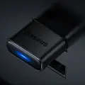 Baseus BA04 mini Bluetooth 5.0 adapteris USB uztvērējs datora raidītājs melns (ZJBA000001) Foto 7
