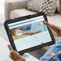 Tech-Protect Solid360 tablet case Galaxy Tab S9 FE black — Photo 4