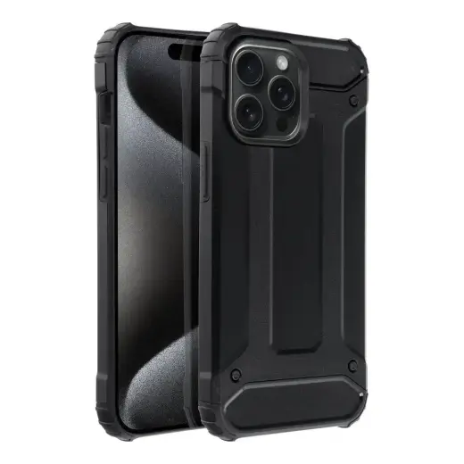 Armor phone case for iPhone 15 Pro Max black