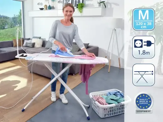 LEIFHEIT Gludināmais dēlis Classic M Compact Plus 120x38cm Foto 5