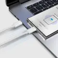 провод для передачи данных и зарядки | USB-C на USB-C | 60W | 1.5m | серый Фото num