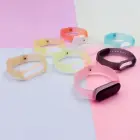 Silicone strap for Xiaomi Mi Band 5 / 6 wristband strap - gold Фото num
