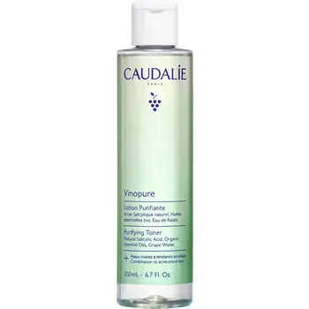 Caudalie Vinopure Purifying Toner 200ml Bio