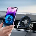 Blavec Car holder BH-16A Carbon magnetic Magsafe to air vent (BH16AC-MAVB) black Foto 6