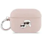 Case Karl Lagerfeld Monogram Karl &      Choupette Head for AirPods Pro 3 pink Foto 1