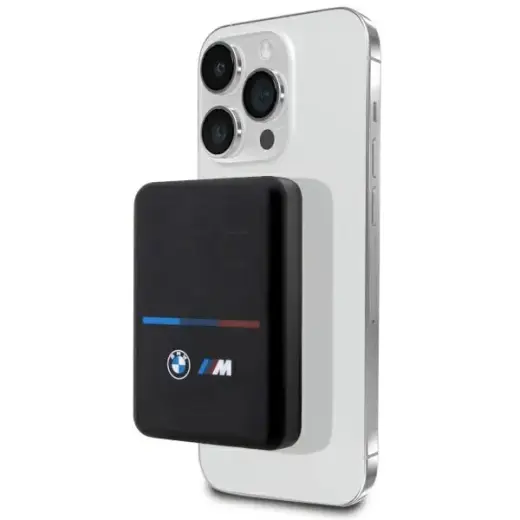 BMW BMPBMS3K22PGVK M Collection внешний аккумулятор (powerbank) | 3000 mAh | 5W | MagSafe | черный