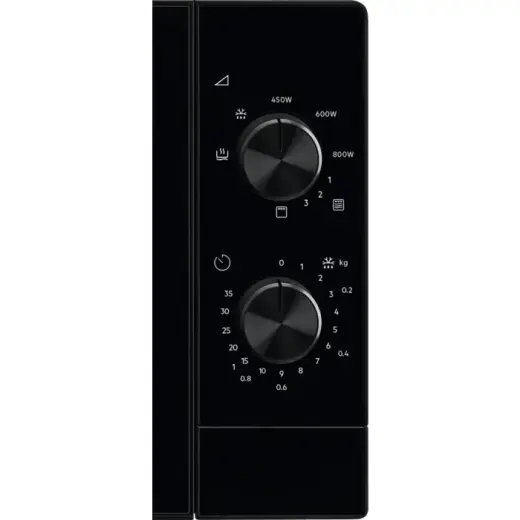 Electrolux mikroviļņu krāsns, melna Photo