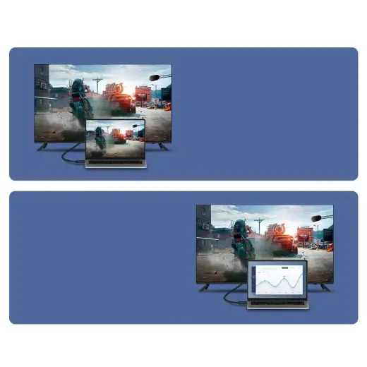 Кабель Baseus HDMI 2.0 4K 60 Гц 3D HDR 18 Гбит|с 1 м черный (CAKGQ-A01) Фото num