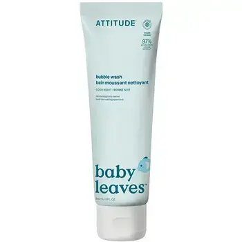 Attitude Good Night Bubble Wash - Dětská pěna do koupele 240ml