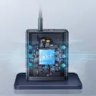 Baseus Cube Pro 30W USB-C USB-A Wall Charger - Black Foto 12