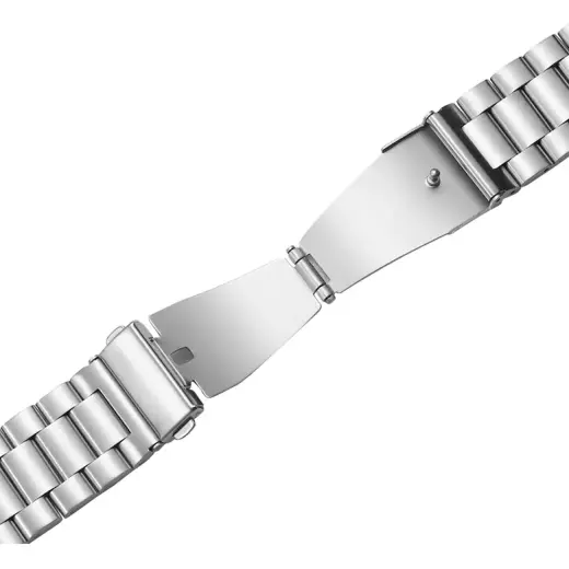 Puro METAL Stainless Steel Strap for Samsung Galaxy Watch 4 | 4 Classic | 5 | 5 Pro | 6 | 6 Classic - Silver Фото num