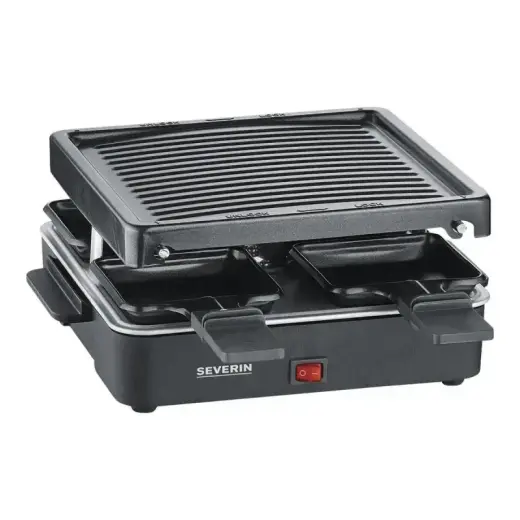 Severin Raclette 4 persons black Schwarz RG 2370 (RG 2370) Foto 5