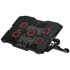 XTRIKE ME Laptop Cooling Pad with Built-in Phone Holder FN-813 Black Foto 2