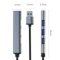 HUB adapter USB 3.0 4in1, USB 3.0, 3x USB 2 Фото num