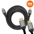 HDMI-HDMI cable (v2.1 | 8K | 5 m) black — Foto 1