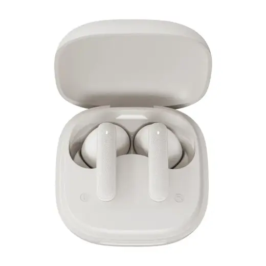 TWS QCY Buds T43 ANC Headphones (white) Foto 5