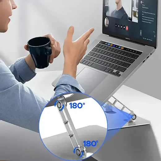 Orico LST02I Laptop Stand - Silver Foto 6