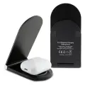 Karl Lagerfeld Ikonik MagSafe 15W inductive charger, foldable 2in1 - black Фото num