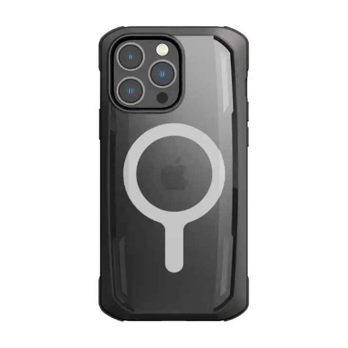 Raptic X-Doria Secure чехол с поддержкой MagSafe для телефона iPhone 14 Pro чёрный