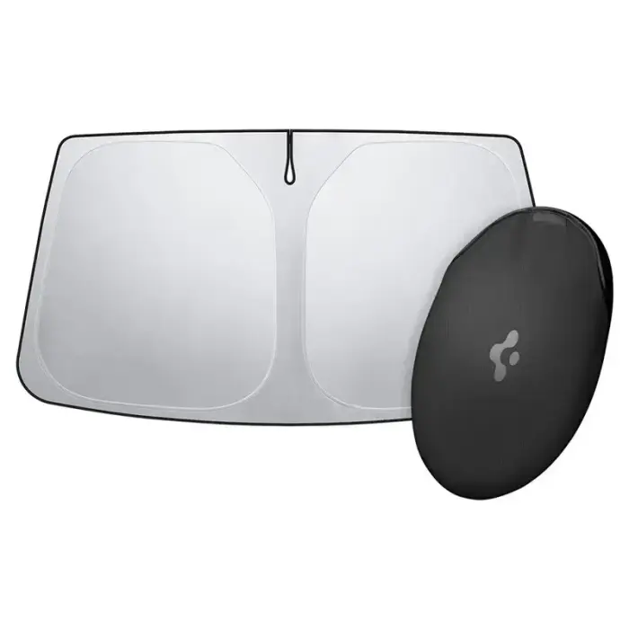 Spigen Tesla Car Front Windshield Sunshade, black - Tesla Model X