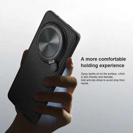 Nillkin CamShield Prop Camera Protective чехол для телефона Oppo Find X6 Pro черный Фото num